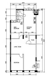 Blk 201A Tampines Street 21 (Tampines), HDB 3 Rooms #544055261